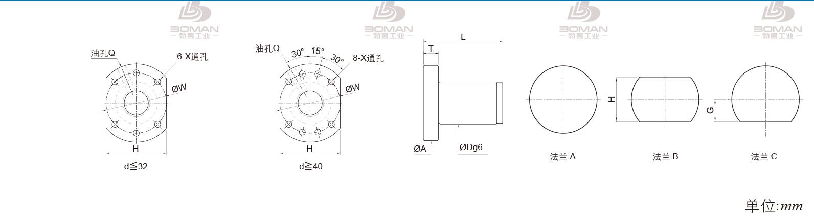 PMI FSDU3210C-4.0P pmi 滚珠丝杆电动缸价格