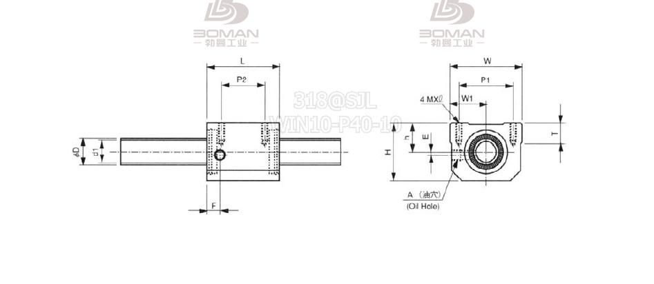TSK RBSC3210-2.6 tsk滚珠丝杠